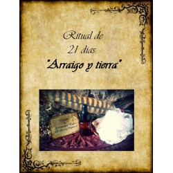 Ritual de aromaterapia "Arraigo y Tierra"