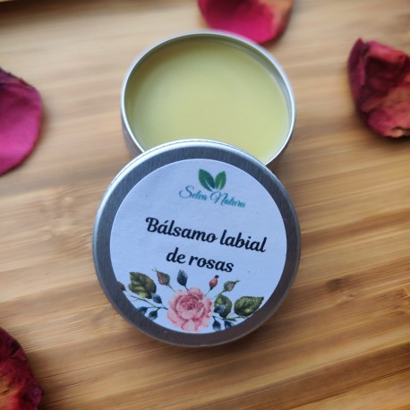 bálsamo labial de rosas