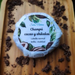 Champú sólido cacao y shikakai grande